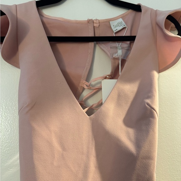 Selfie Leslie Blush Mini Dress - Picture 2 of 5